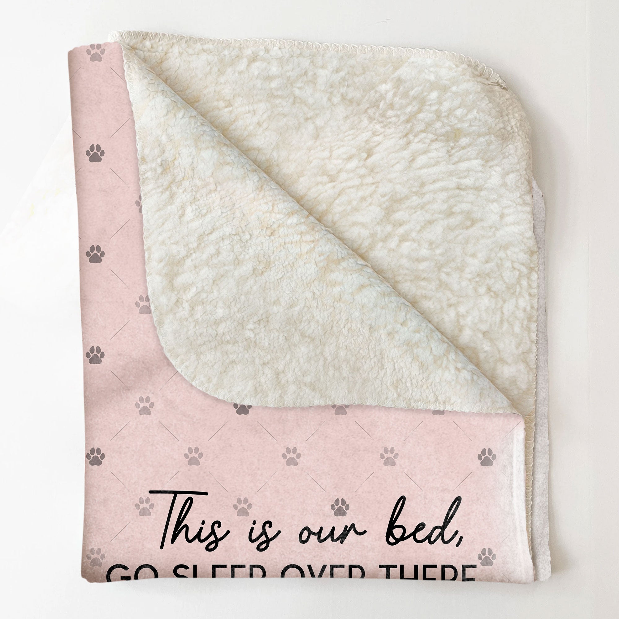 This Is Our Bed - Personalized Blanket