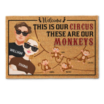 This Is Our Circus - Personalized Doormat