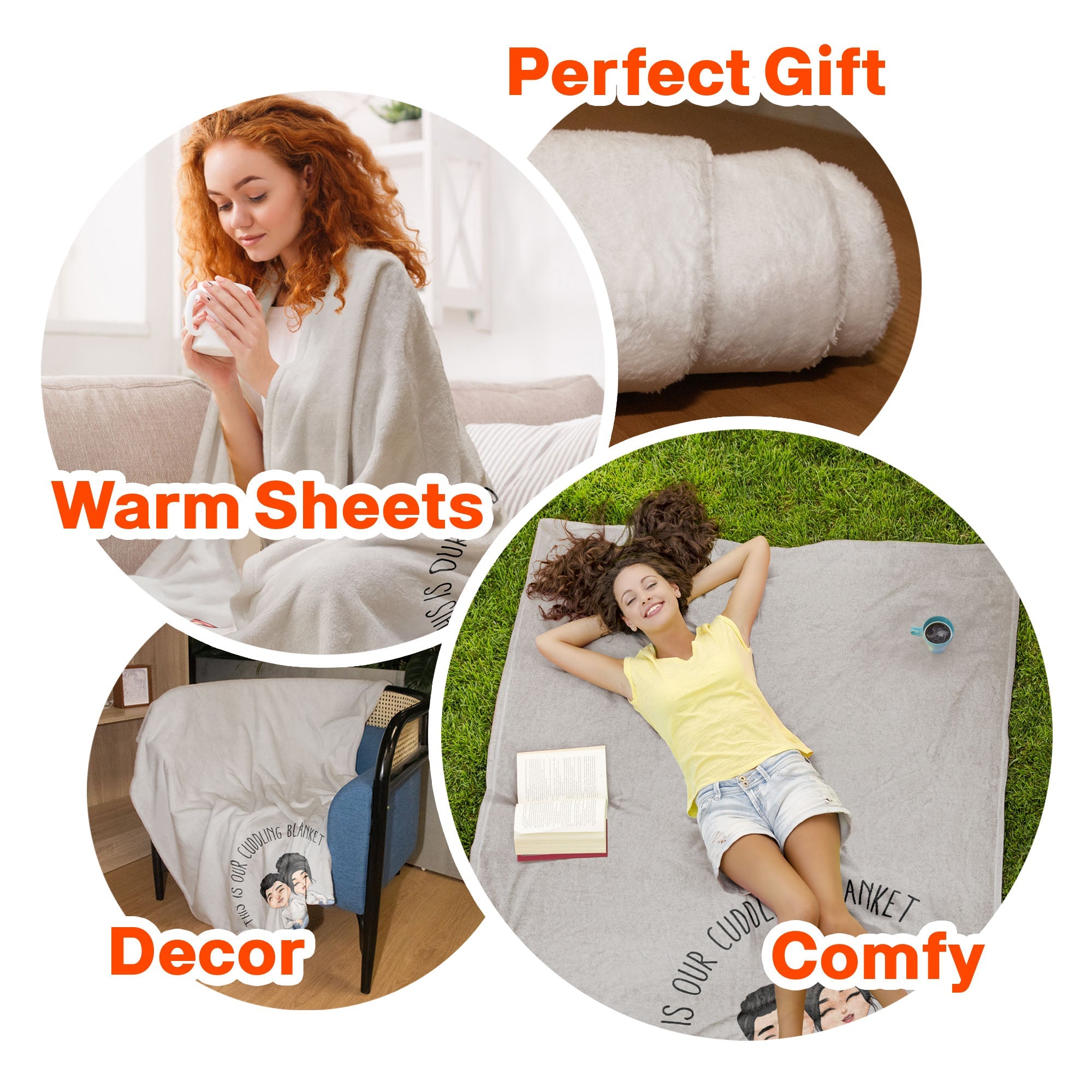This Is Our Cuddling Blanket - Personalized Blanket