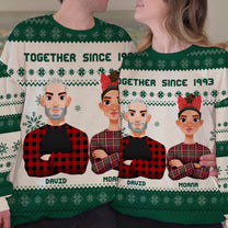 This Is Our Family - Personalized Ugly Sweater