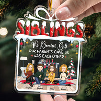 This Is Our Greatest Gift - Personalized Acrylic Ornament