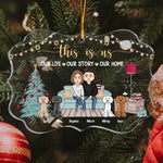 This Is Our Home - Personalized Acrylic Ornament