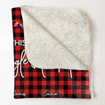 This Is Our Snuggle Blanket - Personalized Blanket