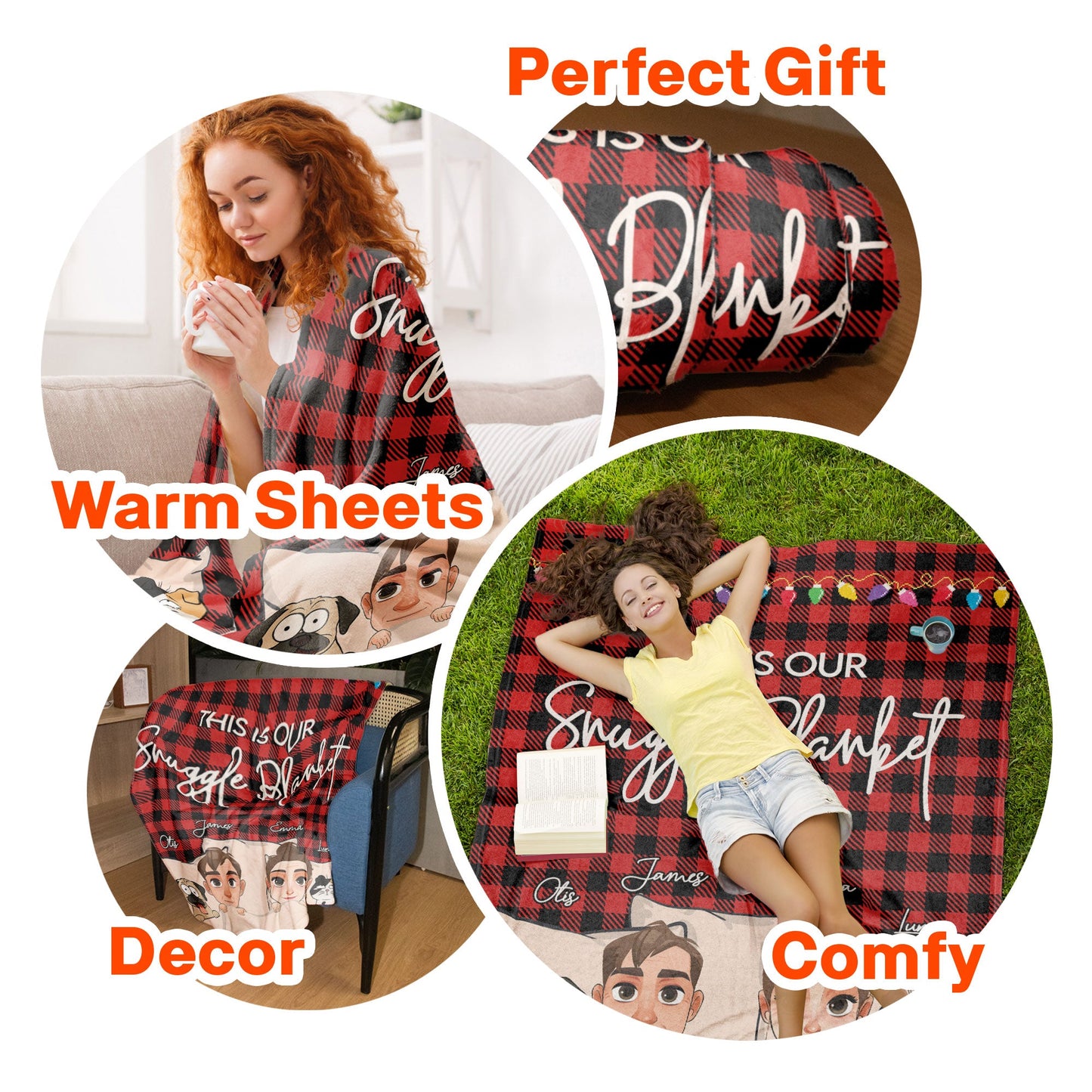 This Is Our Snuggle Blanket - Personalized Blanket