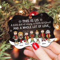 This Is Us - Personalized Aluminum Ornament - Christmas Gift For Brothers, Sisters