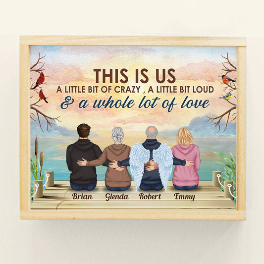 This Is Us  - Personalized Poster - Memorial Gift For Family Members