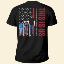 This Is Us Family - Personalized Back Printed Shirt