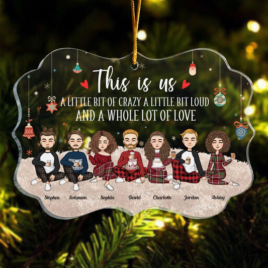 This Is Us - Personalized Family Ornament