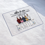 Life Is Better With Sisters And Brothers - Personalized Acrylic Plaque
