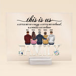 Life Is Better With Sisters And Brothers - Personalized Acrylic Plaque