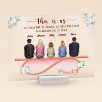 This Is Us - Personalized Acrylic Plaque