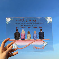 This Is Us - Personalized Acrylic Plaque