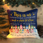 This Is Us - Personalized Pillow (Insert Included) - Birthday, Christmas, New Year Gift For Family Members