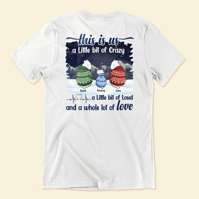 This Is Us - Personalized Back Printed Shirt - Birthday, Christmas Gift For Husband, Wife, Family Members