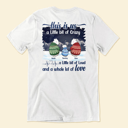 This Is Us - Personalized Back Printed Shirt - Birthday, Christmas Gift For Husband, Wife, Family Members
