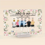 This Is Us Ver 2 - Personalized Acrylic Plaque Birthday New Year Gift For Mom, Dad, Grandparents, Sisters, Brothers, Siblings