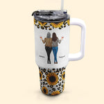 This Is Your Reminder Sunflower Mom Gift - Personalized 40oz Tumbler With Straw