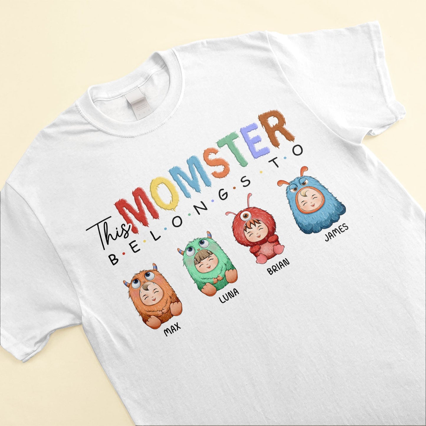 This Momster Belongs To - Personalized Shirt