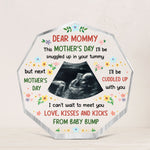 This Mother's Day I'll Be Snuggled Up In Tummy - Personalized Acrylic Photo Plaque