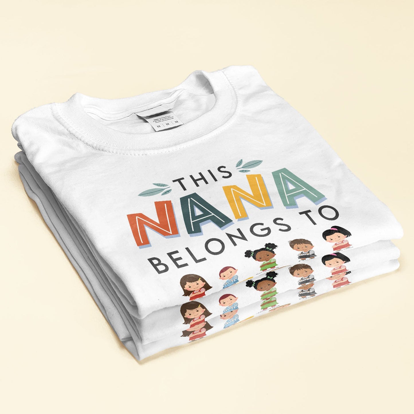 This Nana Belongs To - Personalized Shirt - Birthday Mother's Day Gift For Nana, Grandma, Mom