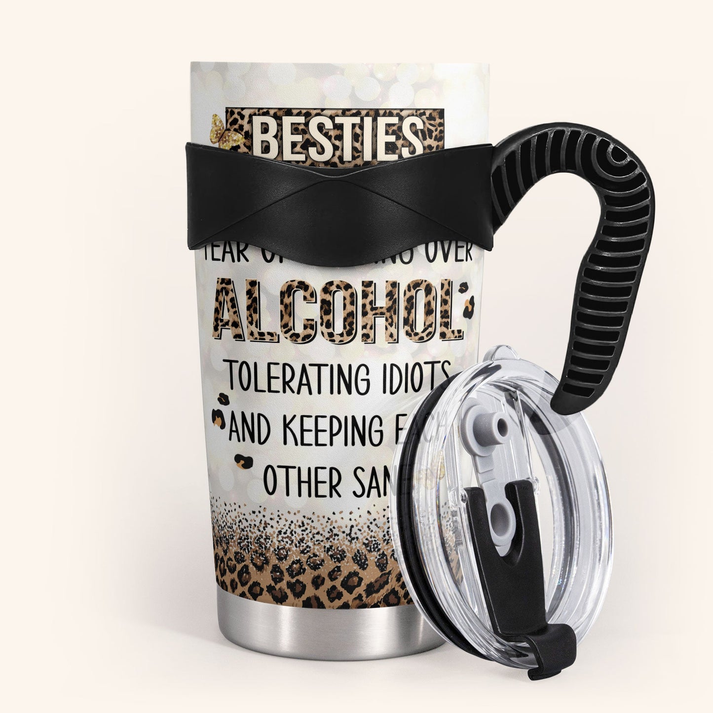 Through Thick & Thin - Personalized Tumbler Cup