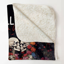 Till Death Do Us Part - Personalized Blanket