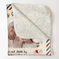 To My Granddaughter - Personalized Photo Blanket