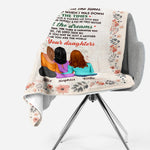 To My Mom - Personalized Mom Blanket