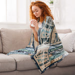To My Son And Daughter Blanket - Personalized Son Blanket