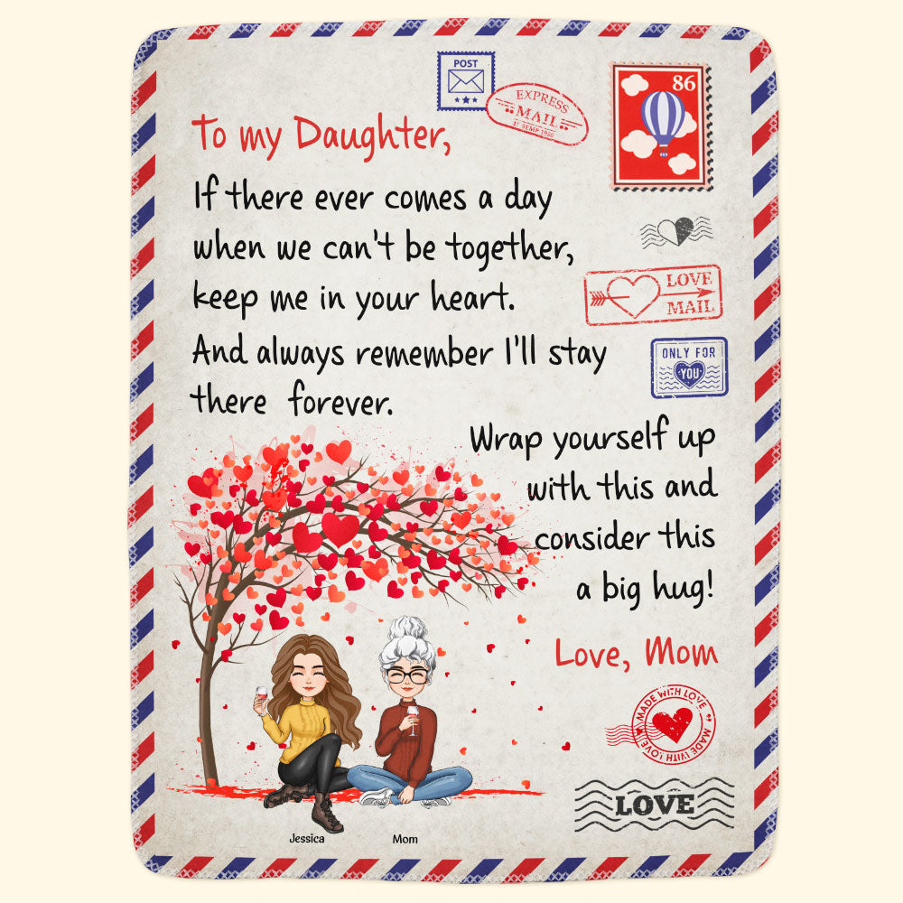 To My Son To My Daughter I Love You Forever And Always - Personalized Blanket - Birthday, Loving Gift For Son