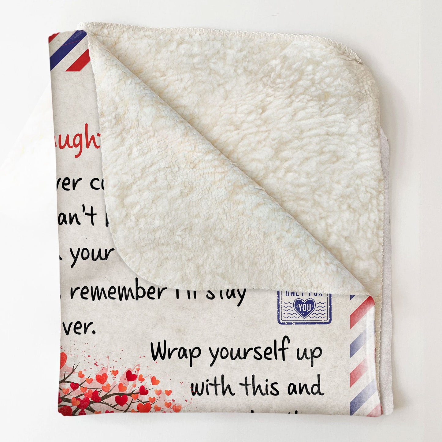 To My Son To My Daughter I Love You Forever And Always - Personalized Blanket - Birthday, Loving Gift For Son