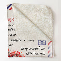 To My Son To My Daughter I Love You Forever And Always - Personalized Blanket - Birthday, Loving Gift For Son