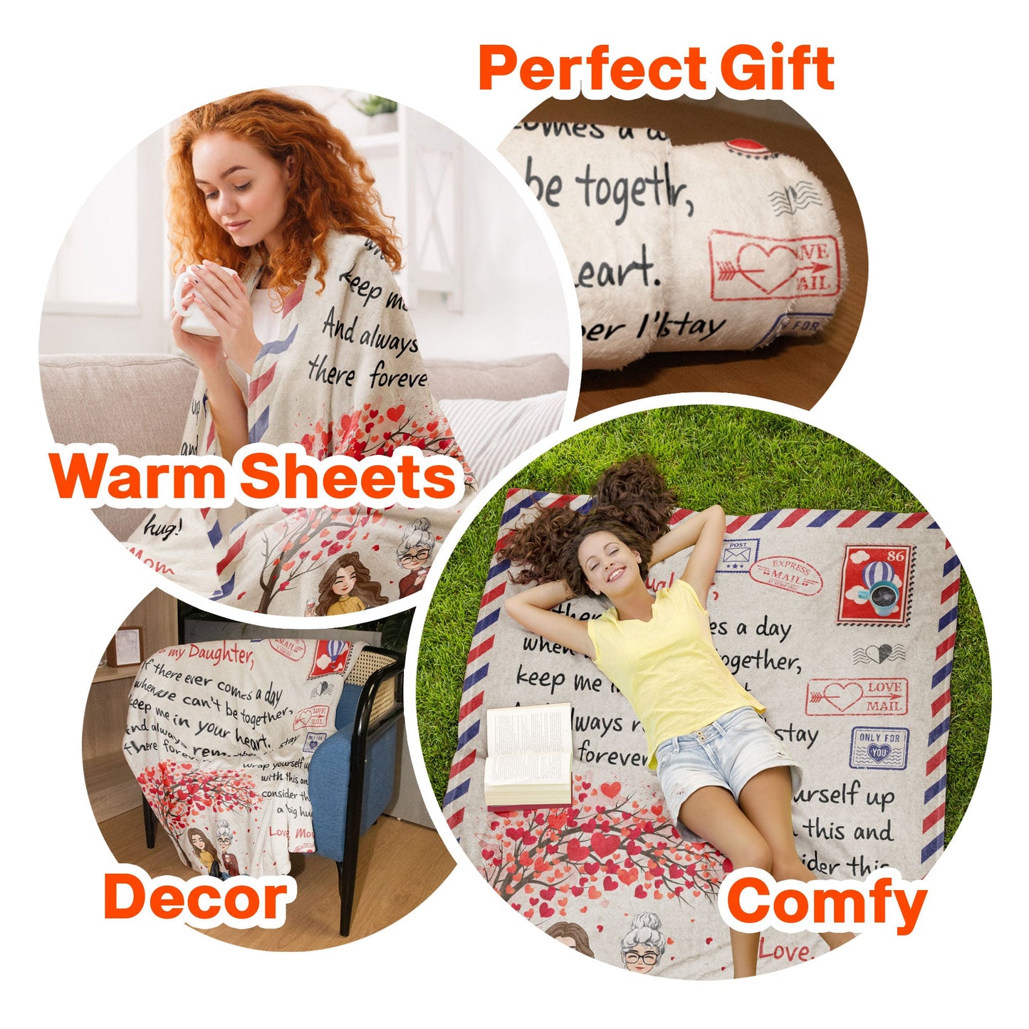 To My Son To My Daughter I Love You Forever And Always - Personalized Blanket - Birthday, Loving Gift For Son