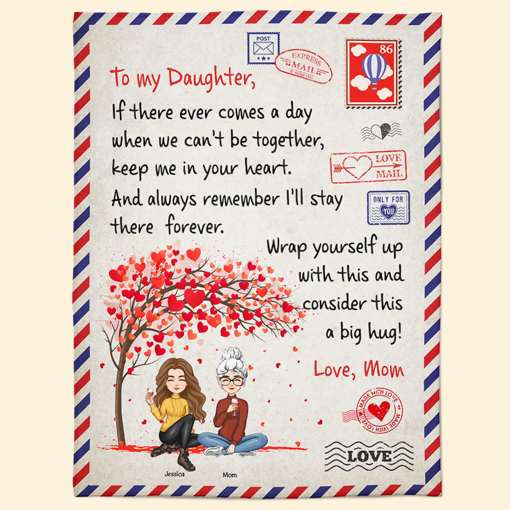 To My Son To My Daughter I Love You Forever And Always - Personalized Blanket - Birthday, Loving Gift For Son