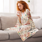 To Our Grandma Thank You For Your Love And Support - Personalized Blanket