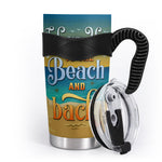 To The Beach & Back - Personalized Tumbler Cup
