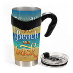 To The Beach & Back - Personalized Tumbler Cup