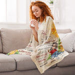 Today Is A Good Day - Personalized Blanket - Birthday, Loving Gift For Your Baby, Your Daughter