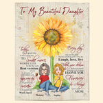 Today Is A Good Day - Personalized Blanket - Birthday, Loving Gift For Your Baby, Your Daughter