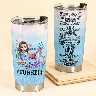 Today Is A Good Day - Personalized Tumbler Cup