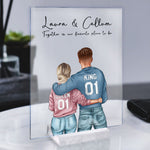 Together Is Our Favorite Place To Be - Personalized Acrylic Plaque