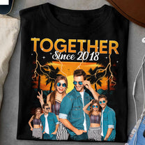 Together Since Bootleg Shirt - Personalized Photo Shirt