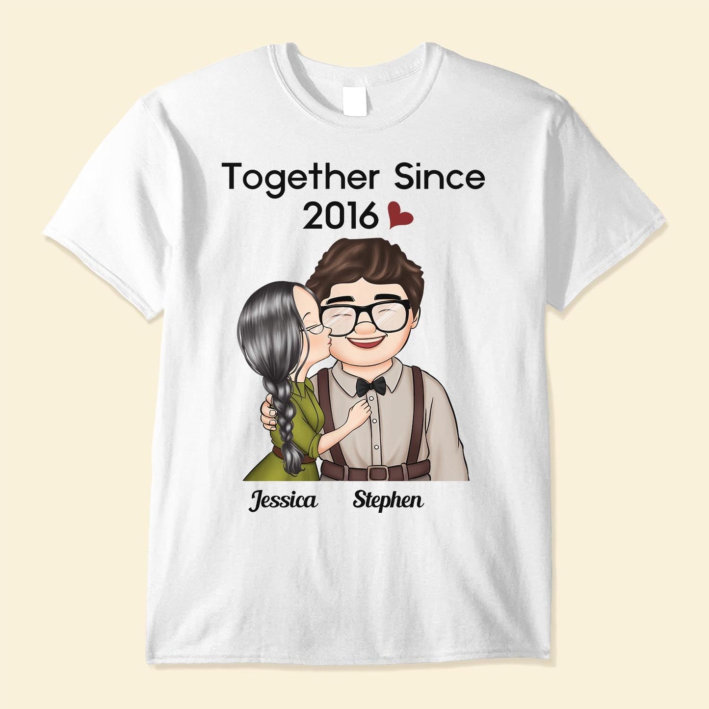 Together Since New Version  - Personalized Shirt