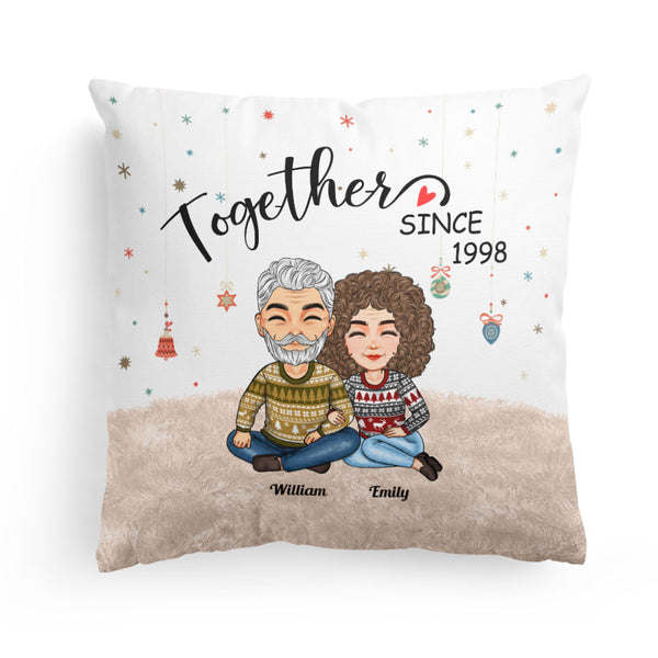 Personalized Couple Fall Together Since Pillow, Custom Couple Valentine  Pillow Gift, Couple Pillow, Gift for Her, Him, Wife, Husband 