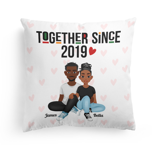 Together Since New Version - Personalized Pillow (Insert Included)