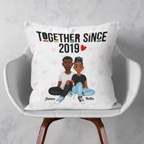 Together Since New Version - Personalized Pillow (Insert Included)