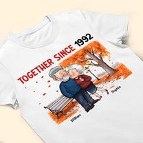 Together Since Old Couples Anniversary - Personalized Shirt