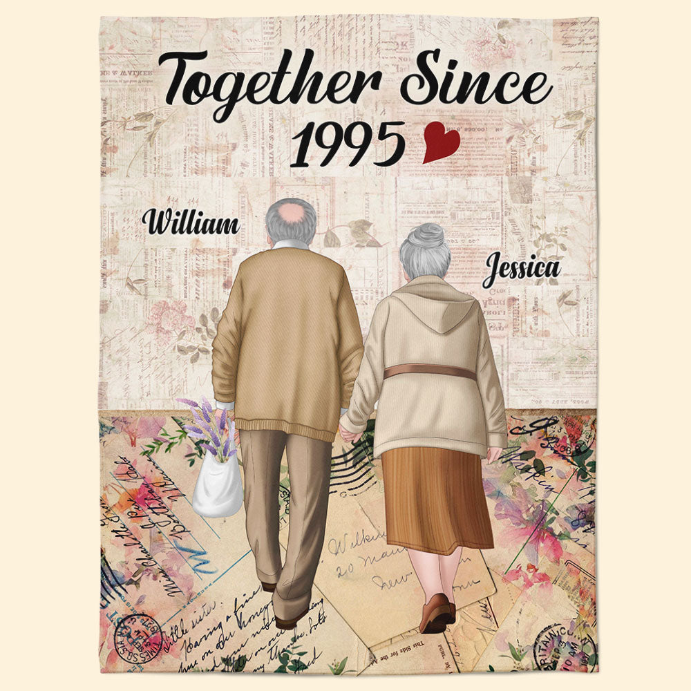 Together Since - Personalized Blanket
