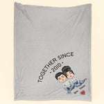 Together Since - Personalized Blanket