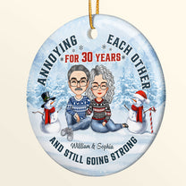 Together Since - Personalized Ceramic Ornament